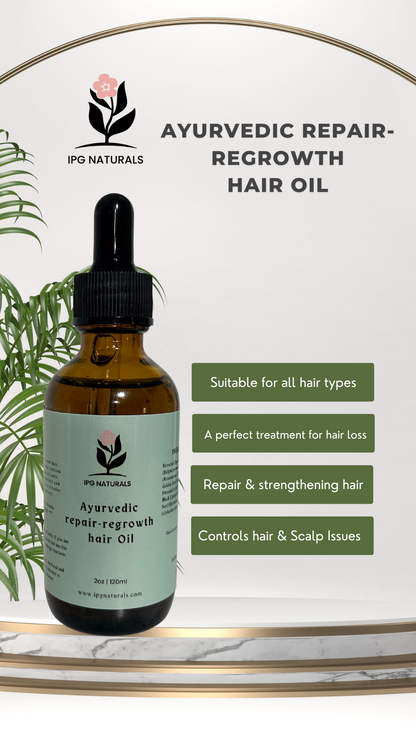 Ayurvedic  repair-regrowth  hair Oil
